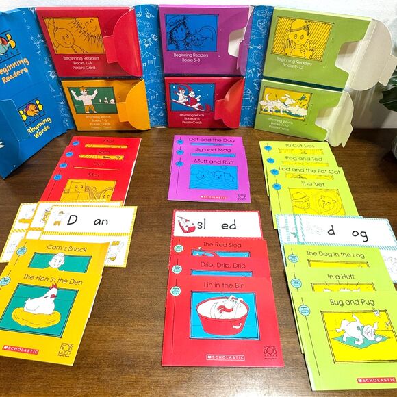 Bob Books Super Reader Set Stage 1 Starting to Read Not Complete - Picture 1 of 12